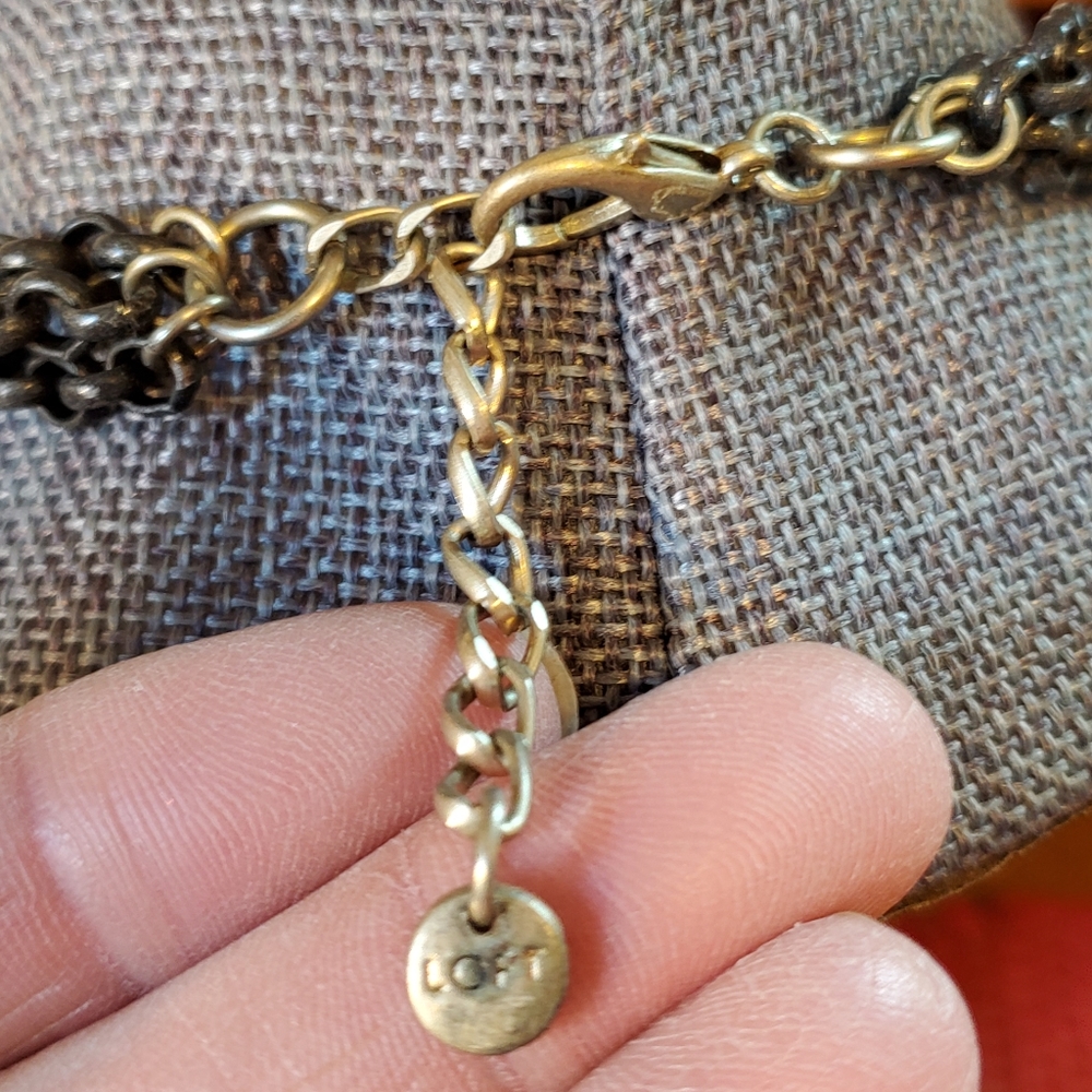 Loft Multi Stand Statement Necklace - image 4